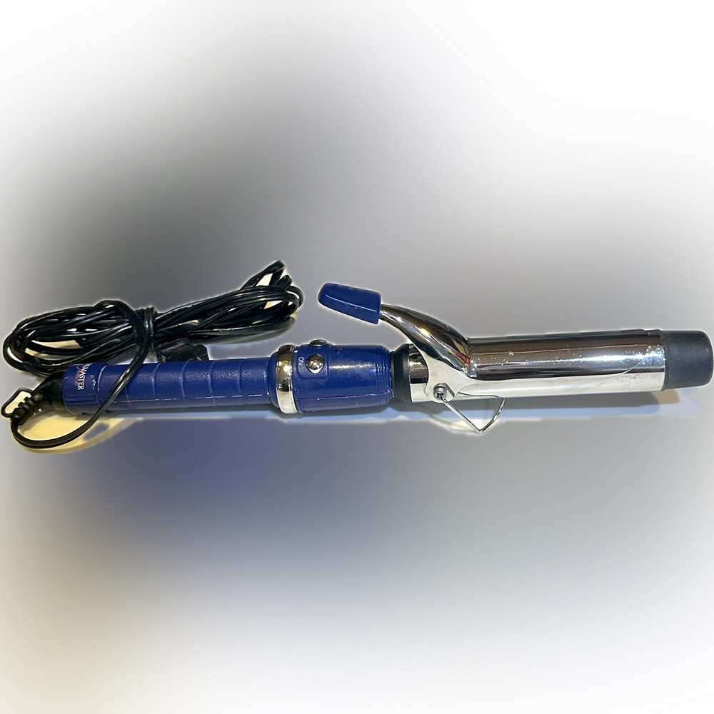 CURLMASTER SELECT 1.25” CURLING IRON WAND 9ft CORD FLAWED CLIP REPLACEMENT HAIR